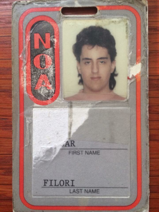 Filori’s Nintendo of America I.D. (Photo: Caesar Filori)